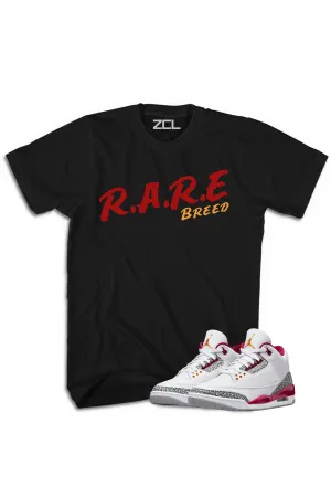 Air Jordan 3 "Rare Breed" Tee Cardinal Red