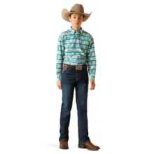 Ariat Boys Brent Sandshell Shirt