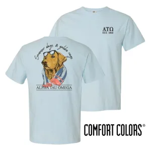 ATO Blue Comfort Colors Retriever Tee