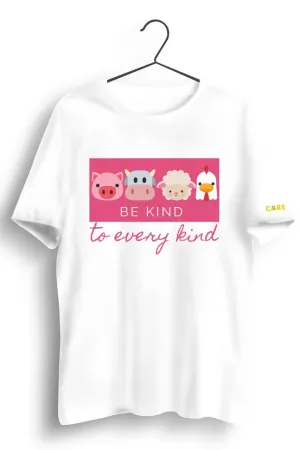 Be Kind White Tshirt