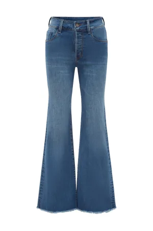 Colette Wide Leg Denim Jeans