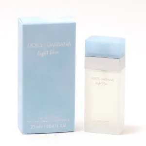 DOLCE & GABBANA LIGHT BLUE LADIES EDT SPRAY .84 OZ