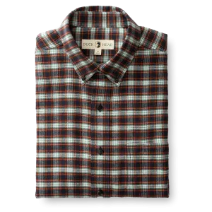 Duck Head - Rosemont Plaid Flannel - Burnt Russet