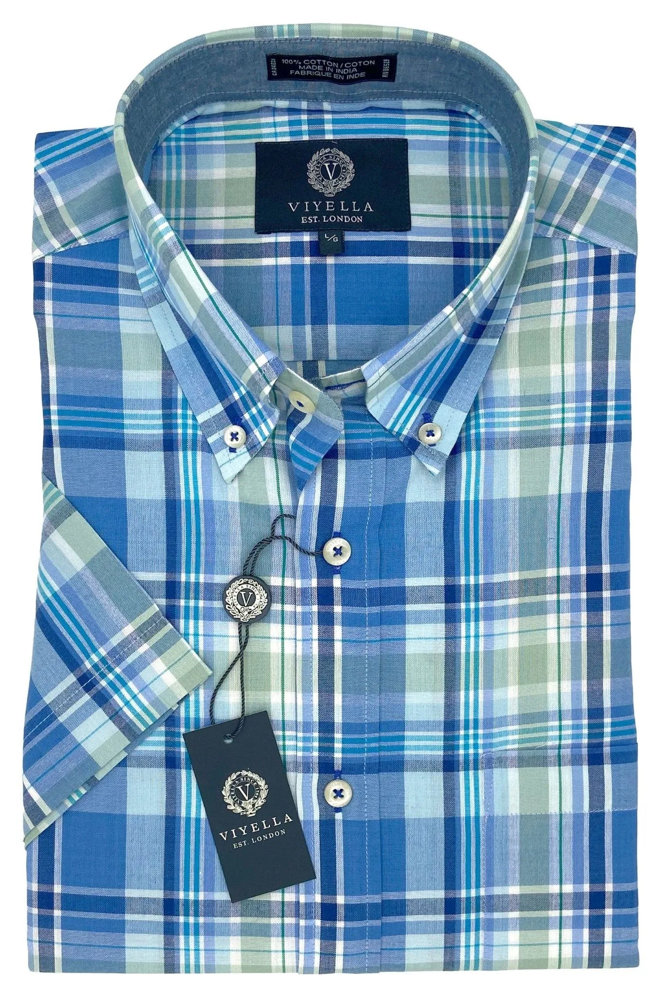 Expertly Crafted Chambray Plaid Madras Shirts The Abbey's Finest