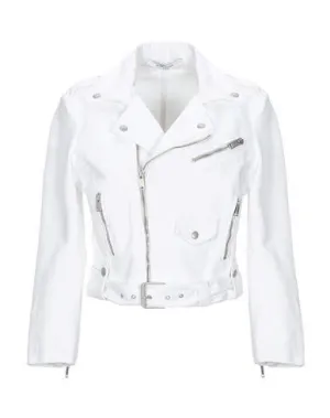 Givenchy Women Denim outerwear White 8 UK