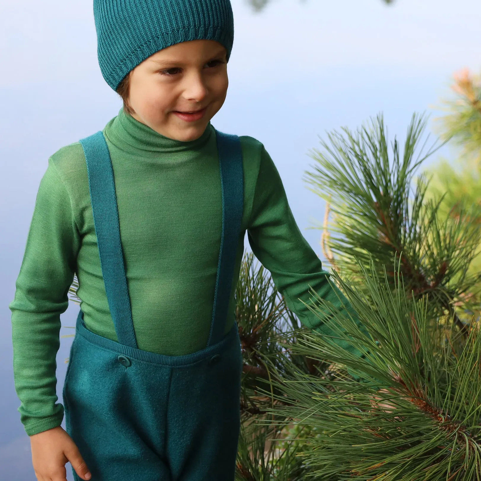 Hocosa Child Turtleneck, Wool/Silk