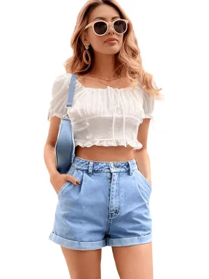 Jean Shorts Women