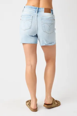 Judy Blue HW Shorts Light Denim - 15279