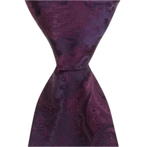 L2 - Wine Paisley - Standard Width