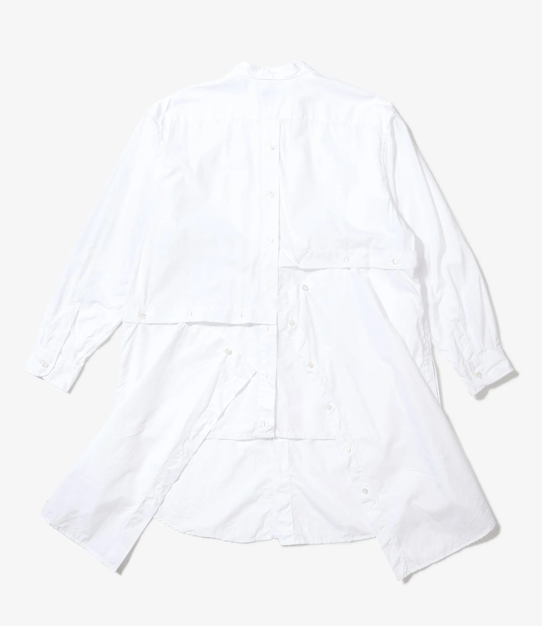 LB Shirt – White 100's 2-Ply Broadcloth