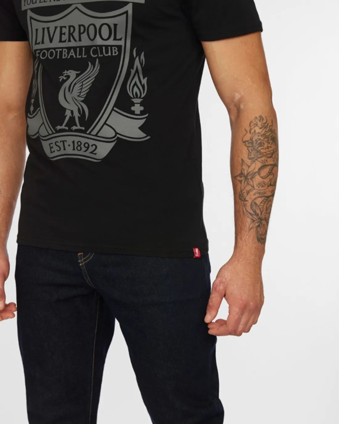 LFC Men's Crest Tee BLACK