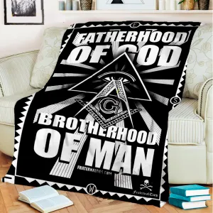 Master Mason Blue Lodge Blanket - Brotherhood Of Man