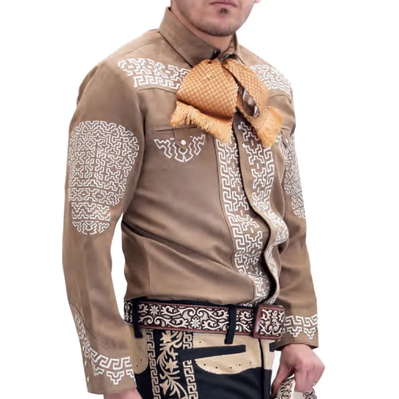 Mens El Dorado Charro Long Sleeve Shirt