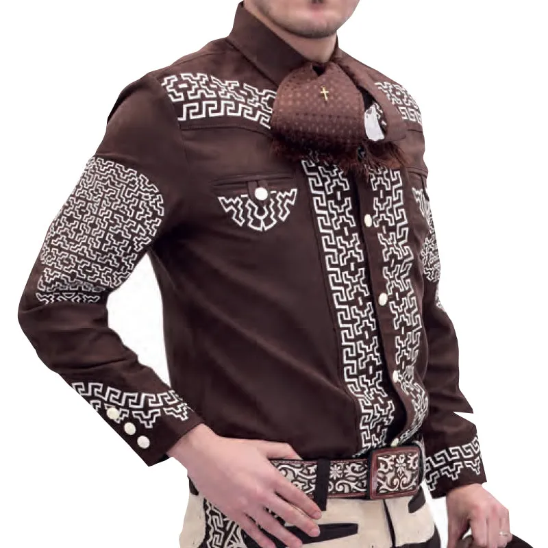 Mens El Dorado Charro Long Sleeve Shirt