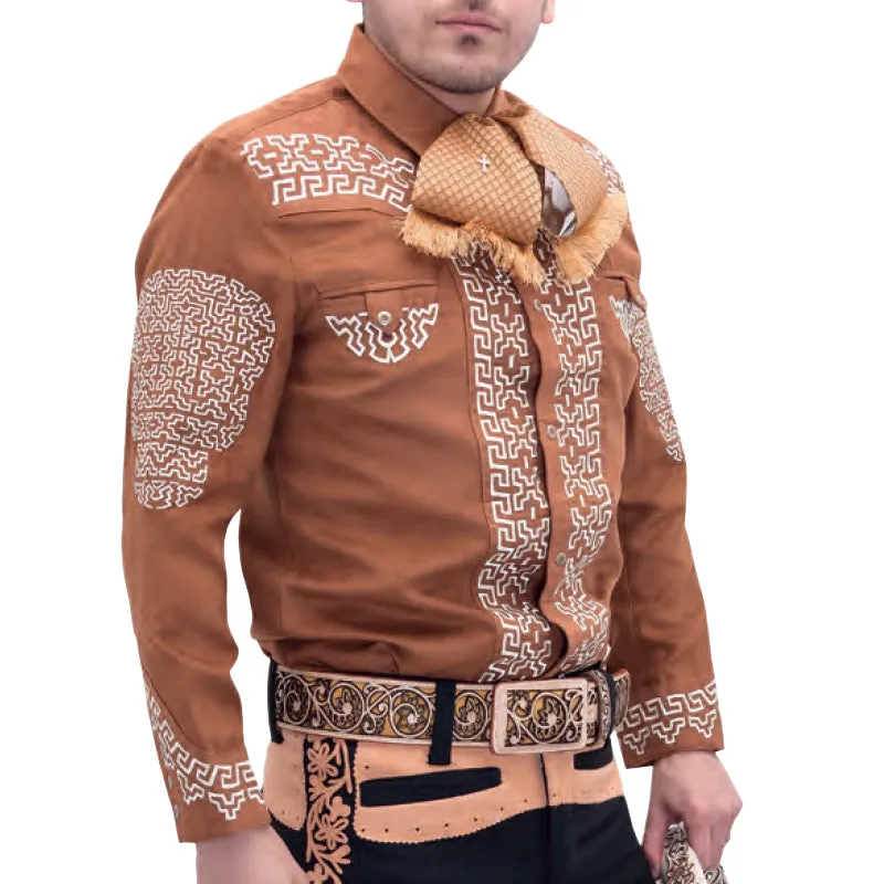 Mens El Dorado Charro Long Sleeve Shirt