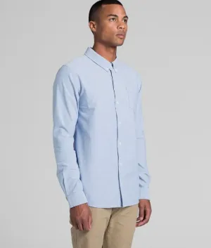 Mens Oxford Long Sleeve Shirt - AS Colour