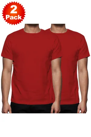 Mens Polycotton T-Shirt - Pack of 2