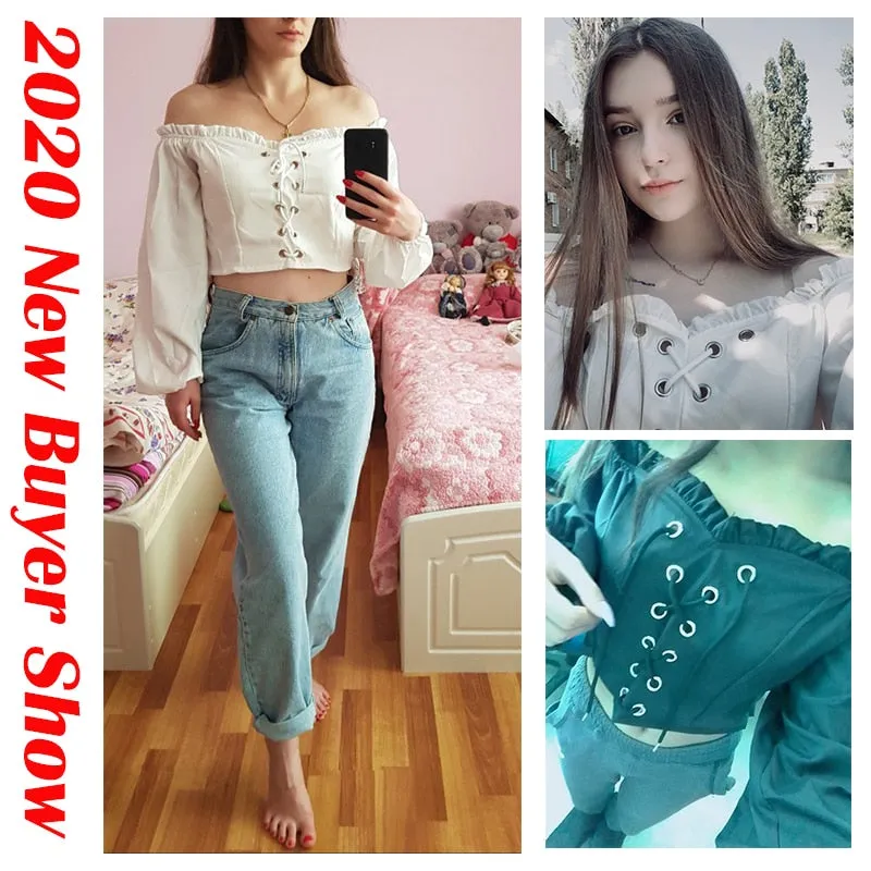 Ophelia Crop Blouses