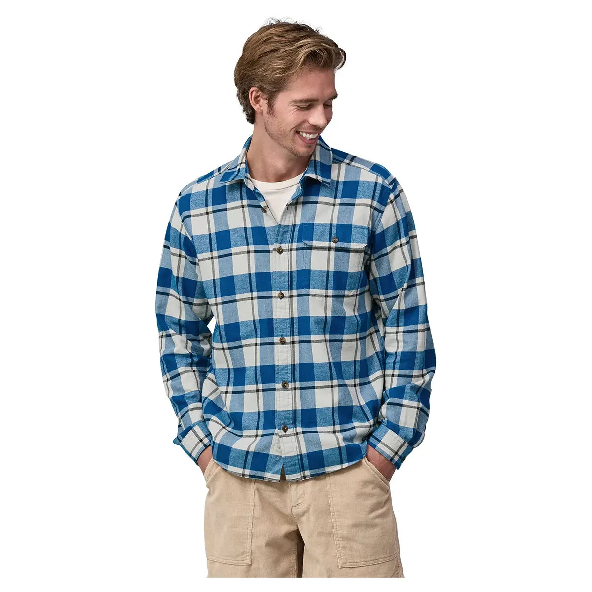 Patagonia Men's Organic Cotton Fjord Flannel Shirt - CENB