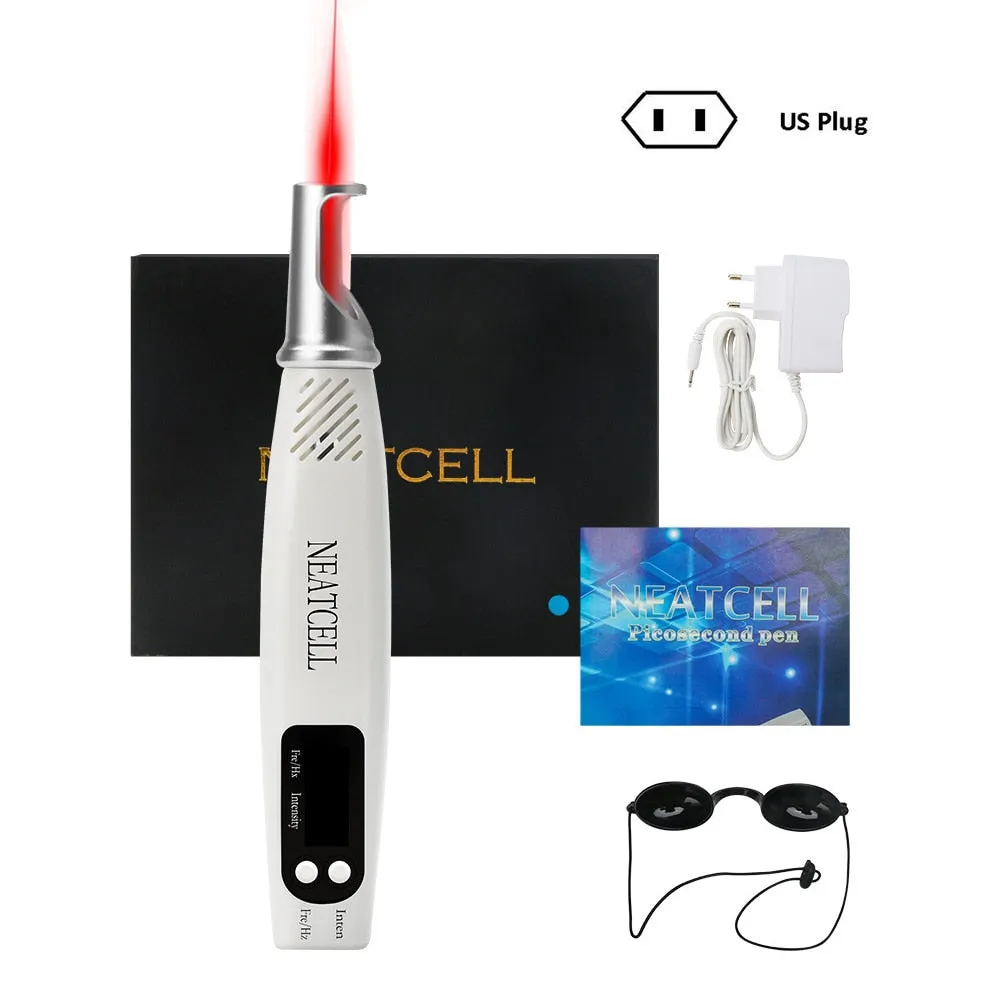 Picosecond Laser Pen Light Therapy Tattoo Scar Mole Freckle Removal Dark Spot Remover Machine Skin Care Beauty Device Neatcell