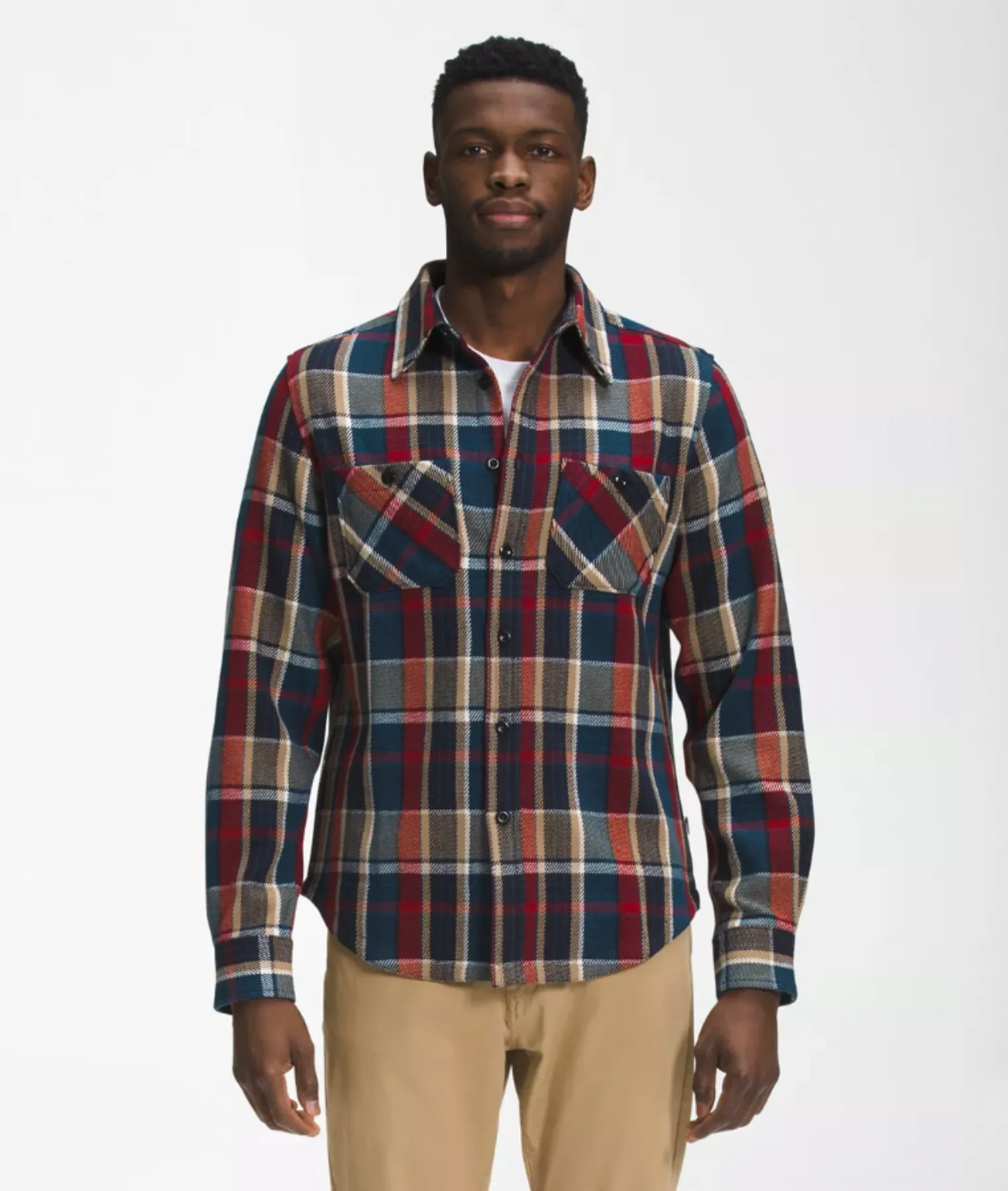 THE NORTH FACE MENS VALLEY TWILL FLANNEL SHIRT