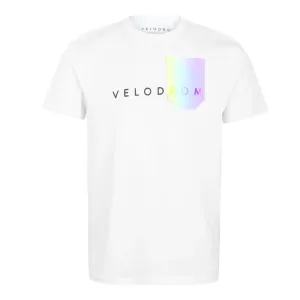 VELODROM Tshirt Pocket Collection - White/Rainbow