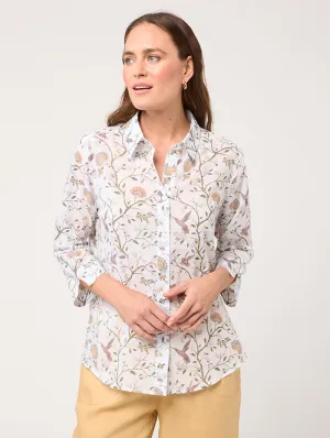 Wattle Tree 3/4 Sleeve Shirt