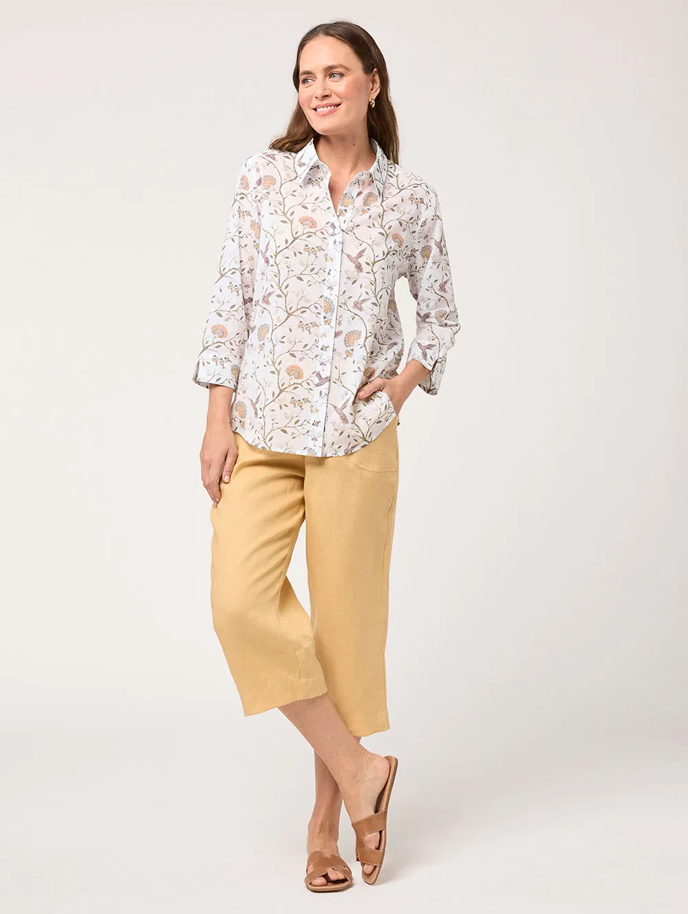 Wattle Tree 3/4 Sleeve Shirt