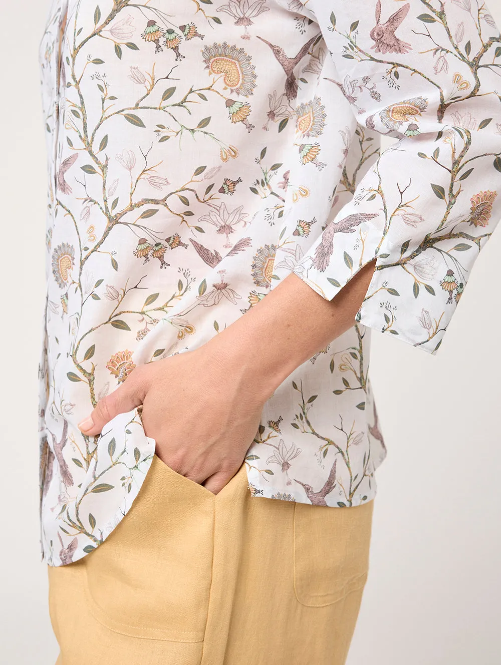 Wattle Tree 3/4 Sleeve Shirt